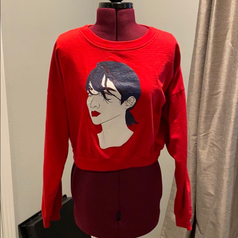 Original artwork cropped Sweatshirt